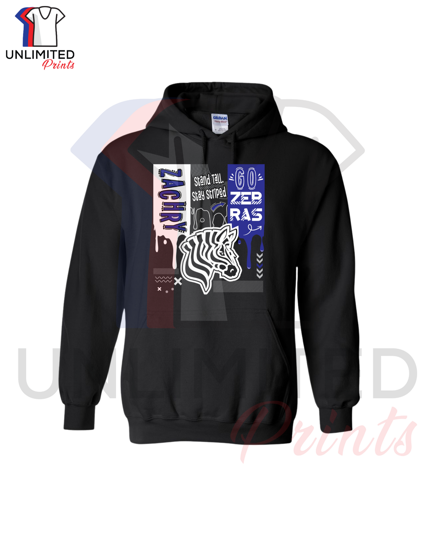 Z Zachry Elementary 25' Heavy Cotton Unisex Hoodie