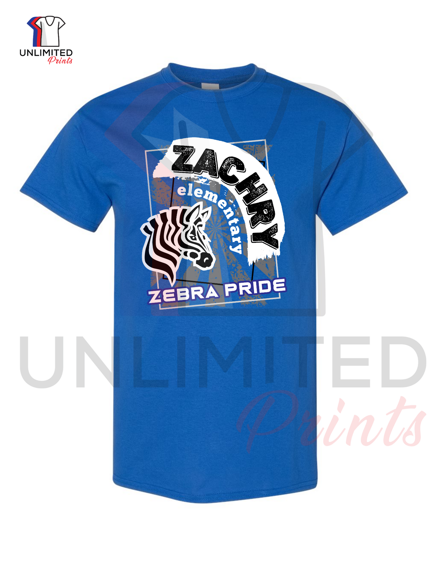 Z Zachry Elementary 25' Heavy Cotton Unisex Shirt.