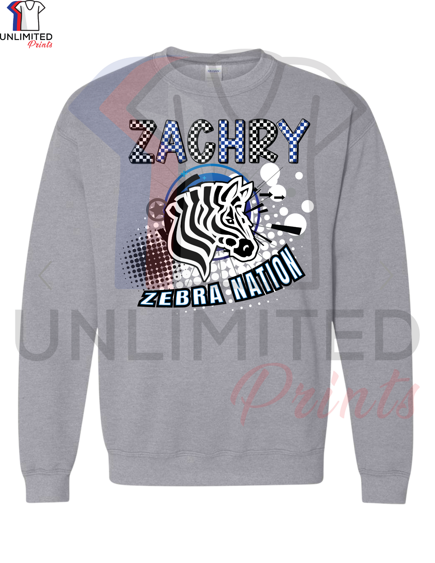 Z Zachry Elementary 25' Heavy Cotton Unisex Sweatshirt