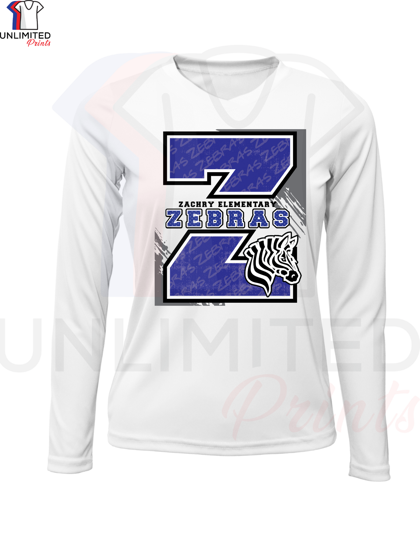 Z Zachry Elementary 25' Ladies longsleeve dri-fit shirt
