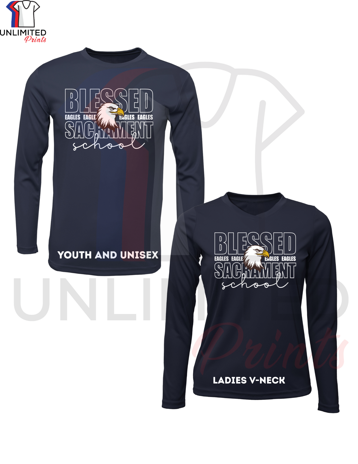 Blessed Sacrament Dri-fit Long Sleeve Shirt