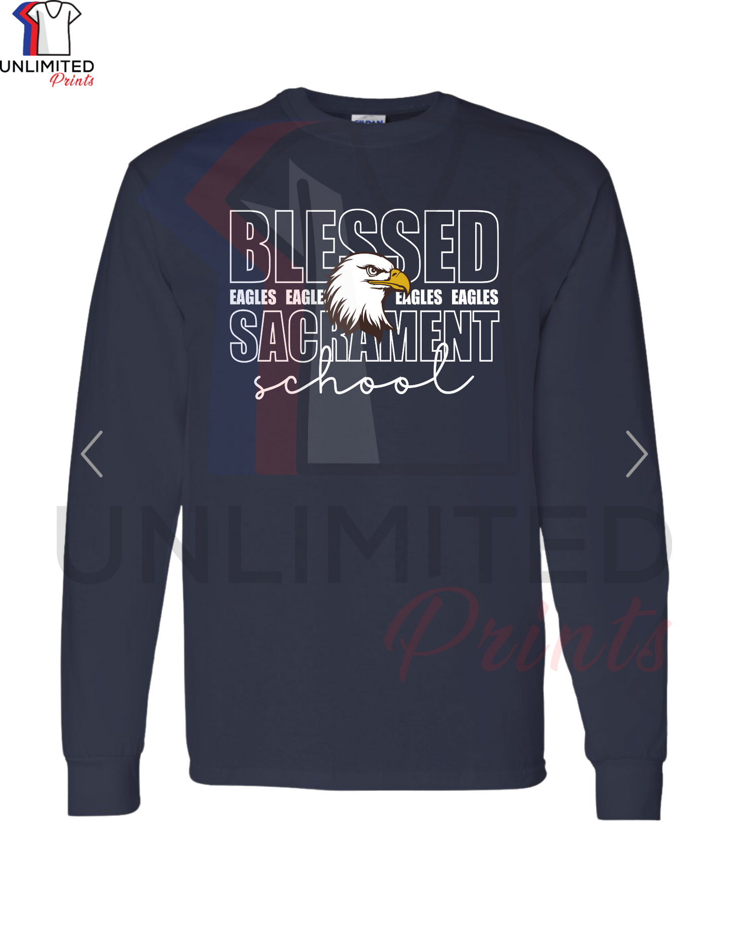Blessed Sacrament Long Sleeve Cotton Shirt