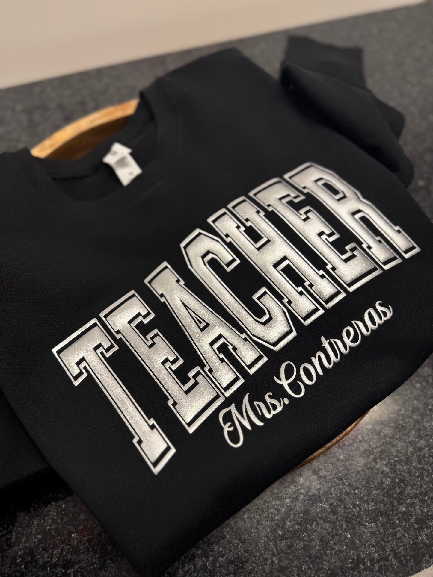 TEACHER 3D Puff Unisex Sweatshirt