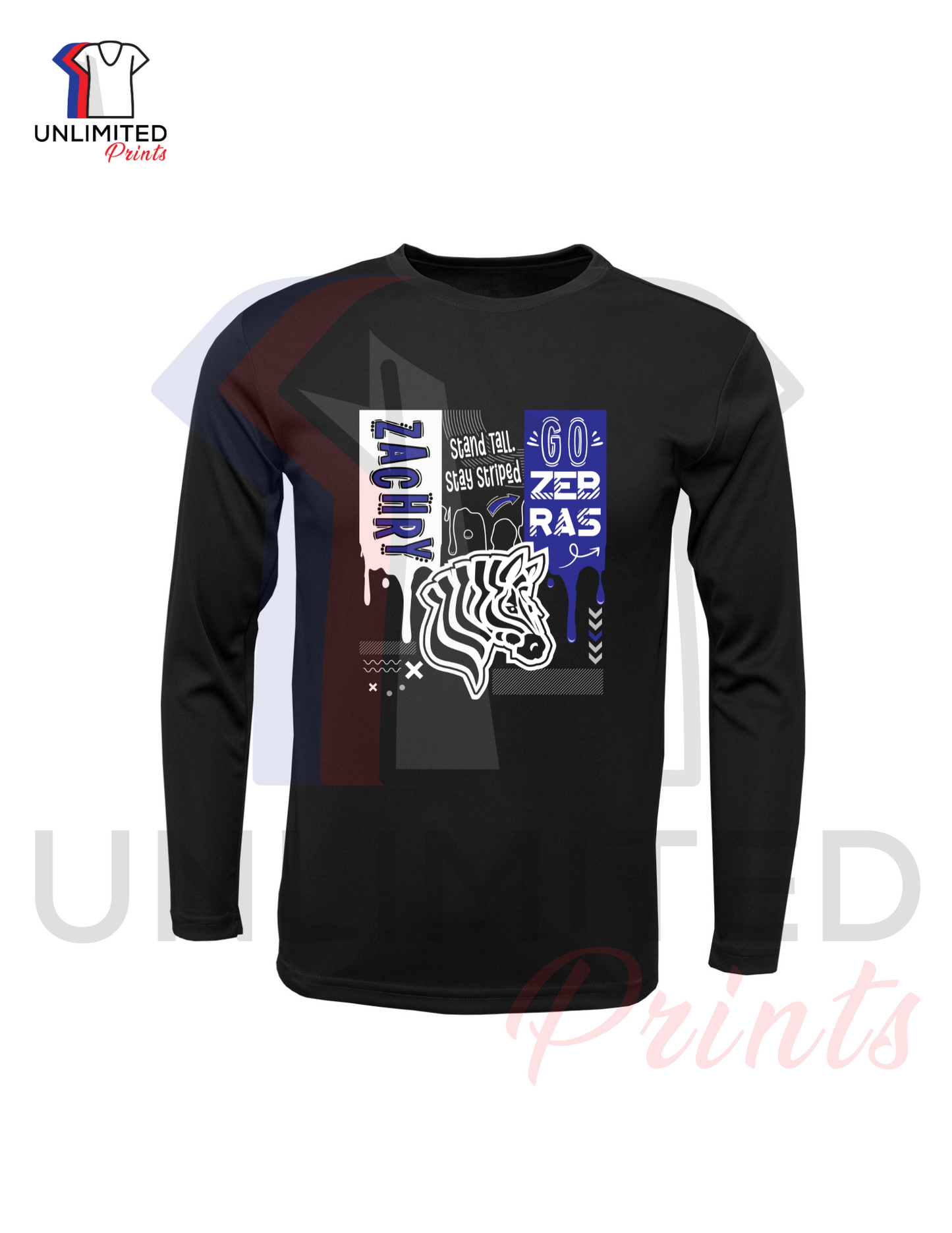 Z Zachry Elementary 25' Long Sleeve Unisex Dri-fit Shirt