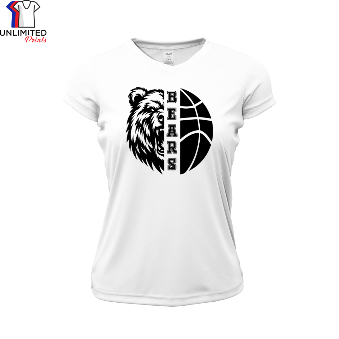 Bears Basketball Drifit Short Sleeve Shirt
