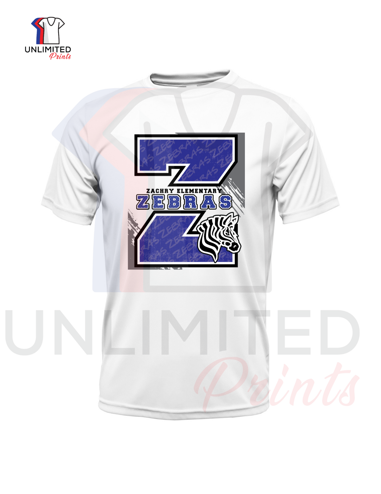 Z Zachry Elementary 25' Short Sleeve Dri-fit Unisex Shirt.