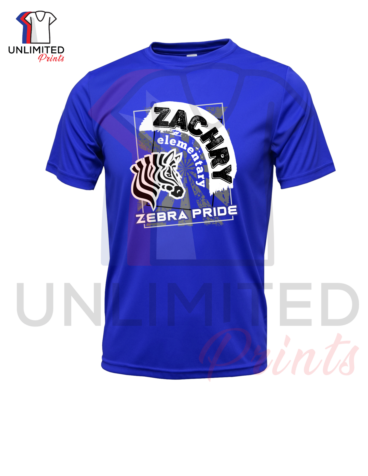 Z Zachry Elementary 25' Short Sleeve Dri-fit Unisex Shirt.