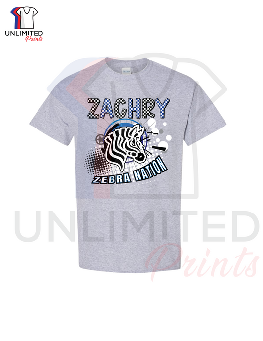 Z Zachry Elementary 25' Heavy Cotton Unisex Shirt.