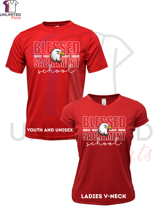 Blessed Sacrament Dri-fit Short Sleeve Shirt