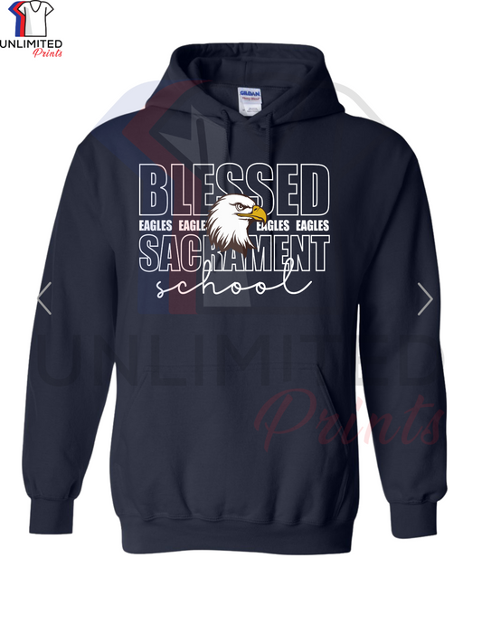 Blessed Sacrament Heavy Blend Cotton Hoodie