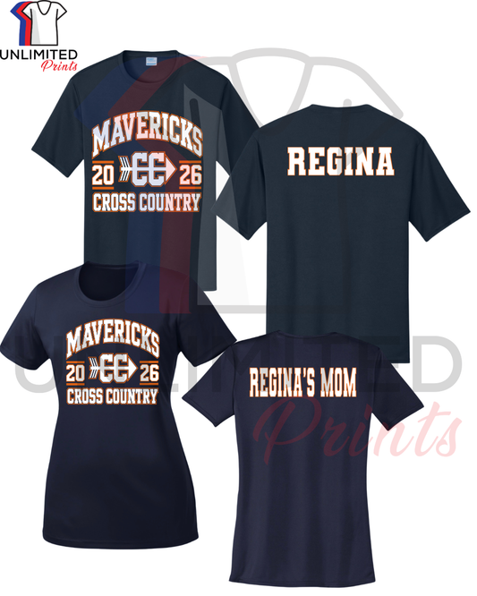 Mavericks Cross Country 2026 Dri-fit Shirt