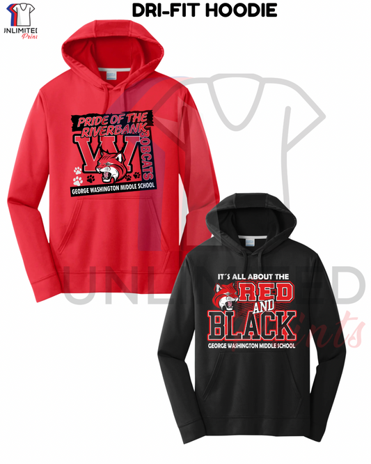 Washington Bobcats Dri-Fit Hoodie
