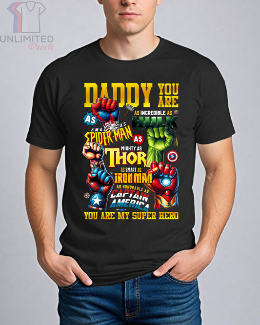 SuperHero Dad T-Shirt