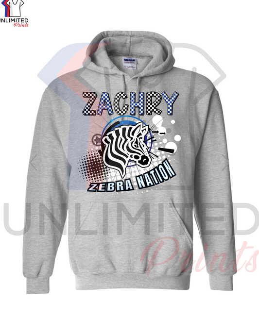 Z Zachry Elementary 25' Heavy Cotton Unisex Hoodie