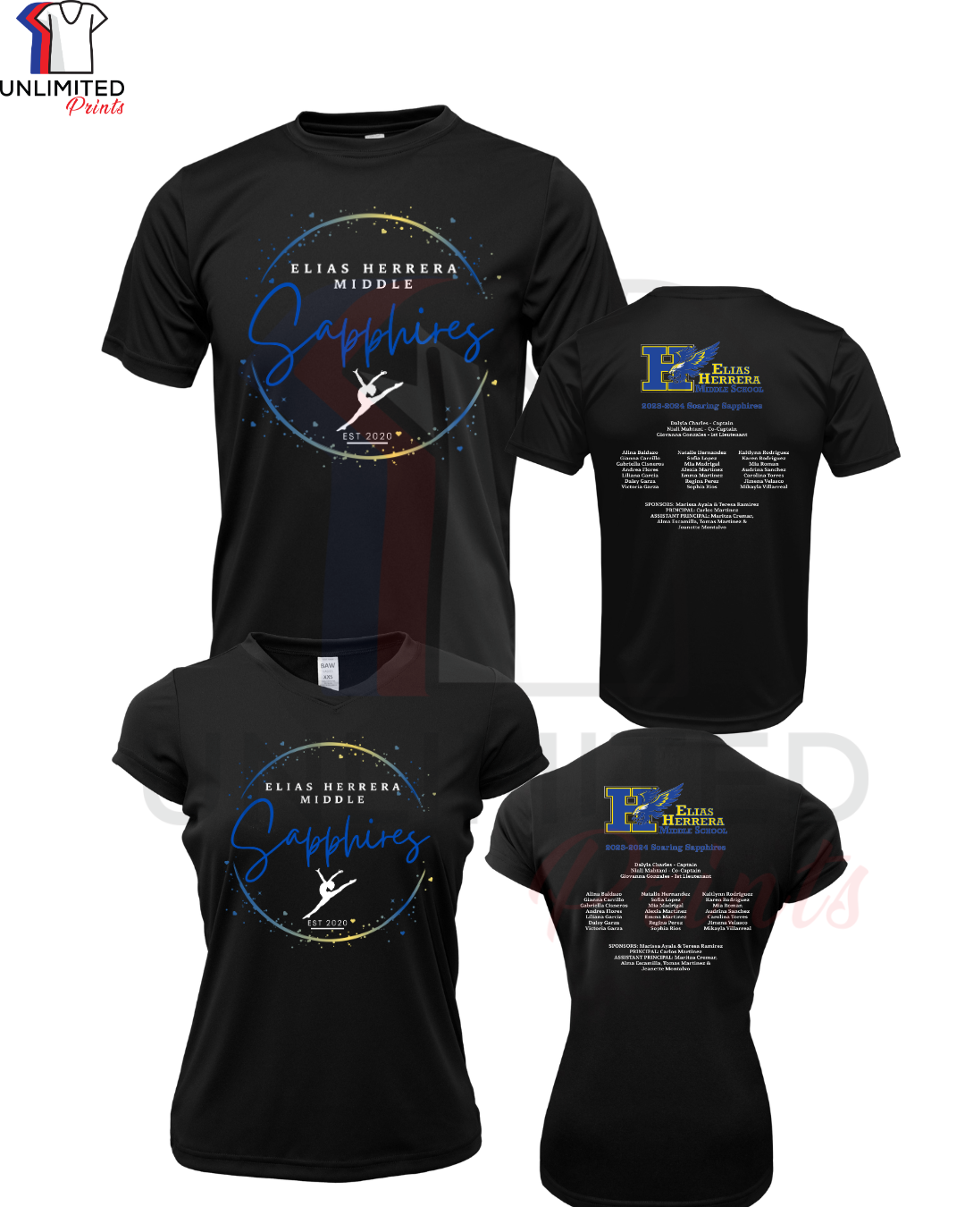 Herrera Soaring Sapphires Nationals Shirts